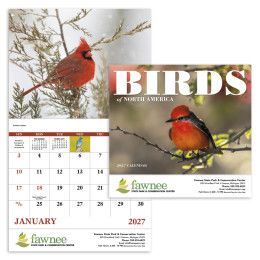 Custom Birds of North America - Stapled Calendar 