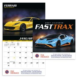 Custom Fast Trax Appointment Calendar - Staped Custom Fast Trax Appointment Calendar - Staped