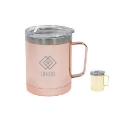 Custom 12 Oz. Charlotte Mug - Rose Gold 