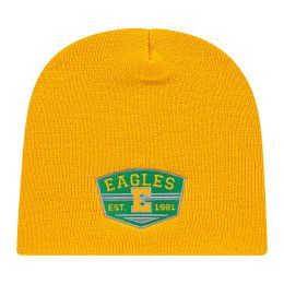 Custom Cap America Knit Beanie - Athletic gold