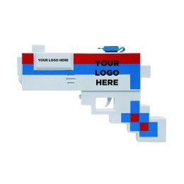 Custom LED Pixel Bubble Gun