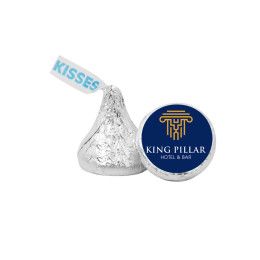 Custom Hershey Kisses Singles - Silver Custom Hershey Kisses Singles - Silver