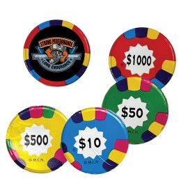 Custom Chocolate Poker Chips