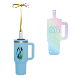 Custom Intrepid Travel Mug Acrylic Ornament