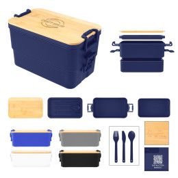 Custom Mega Bites Stackable Bento Box - All Colors