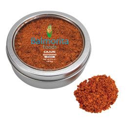 Custom TIN Gourmet Spice Tin - Cajun Seasoning Custom TIN Gourmet Spice Tin - Cajun Seasoning