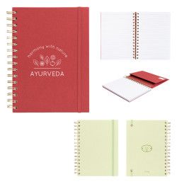Custom Fruit Paper Spiral Notebook - All Color