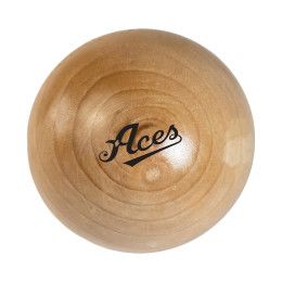 Custom Round Wooden Bottle Opener - Natural