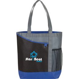 Custom Valley Ranch Tote Bag - Blue 