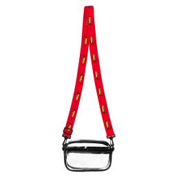 Custom Good Value Essential Sublimated Shoulder Strap - Red 