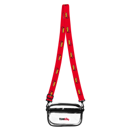 Custom Good Value Essential Sublimated Shoulder Strap - Red 