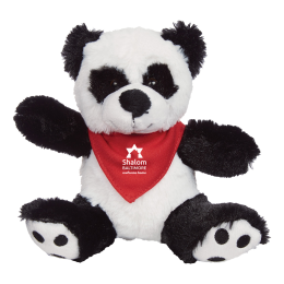 Custom 8 1/2" Big Paw Panda - Bandana