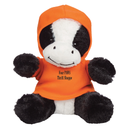Custom 6" Cuddly Cow - Hoodie 