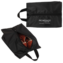 Custom Oriole Shoe Bag - Black 