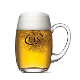 Custom Thornbury 16 oz Beer Stein - Deep Etch - Clear