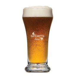 Custom Diplomat 6.5 oz Beer Taster Glass- Deep Etch - Clear