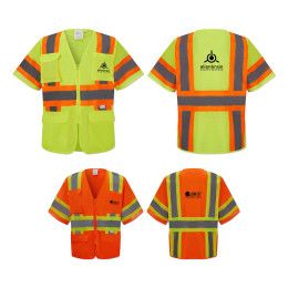 Custom 3M Reflective Brand 7 Pocket T-Shirt - All Colors 