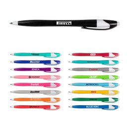 Custom Colored Honesty Pen with White Accents - Group Custom Colored Honesty Pen with White Accents - Group