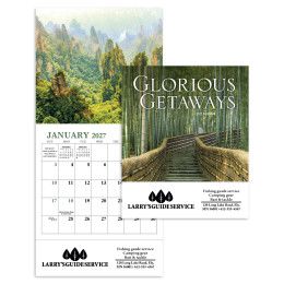 Custom 12-Month Mini Calendar - Glorious Getaways