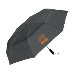 Custom WindPro Jumbo Mini Umbrella - Charcoal Custom WindPro Jumbo Mini Umbrella - Charcoal
