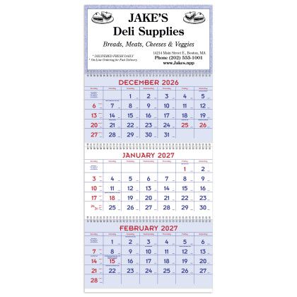 Custom Triumph® Red & Blue Commercial Planner