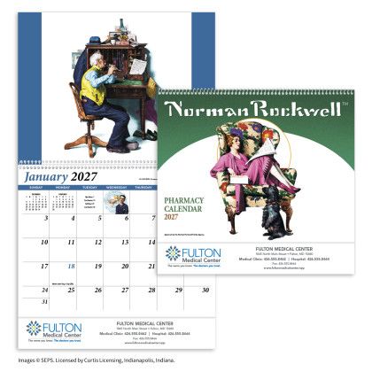 Custom Rockwell Pharmacy Special Markets Calendar