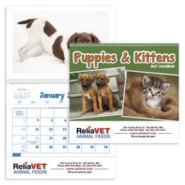 Custom Triumph® Puppies & Kittens Pocket Triumph Calendar