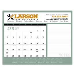 Custom Triumph Notes Desk Pad Calendar Custom Triumph Notes Desk Pad Calendar