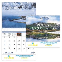 Custom Rocky Mountains - Spiral Calendar Custom Rocky Mountains - Spiral Calendar