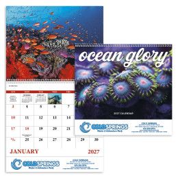 Custom Ocean Glory - Spiral Calendar Custom Ocean Glory - Spiral Calendar