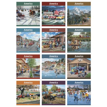 Custom America Remembered Executive Calendar - Month Custom America Remembered Executive Calendar - Month