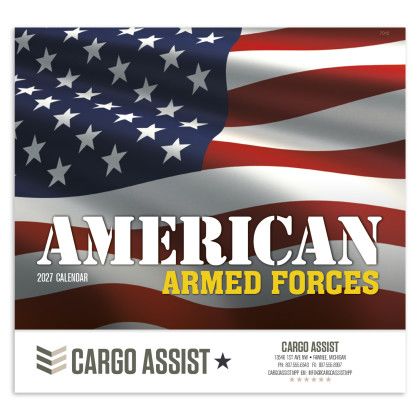 Custom American Armed Forces - Stapled - Front