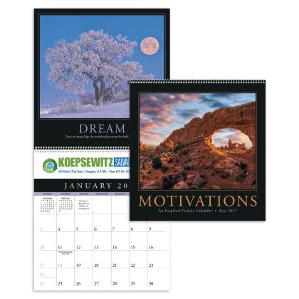 Custom Triumph Motivations Calendar