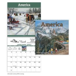 Custom America Remembered Executive Calendar