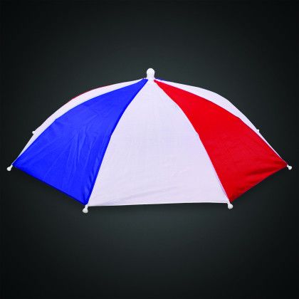 Custom Patriotic Umbrella Hat - Front View 