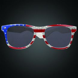 Custom American Flag Glasses - Blank Custom American Flag Glasses - Blank
