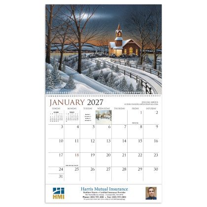 Custom Back Home Appointment Calendar - Spiral - Calendar view Custom Back Home Appointment Calendar - Spiral - Calendar view