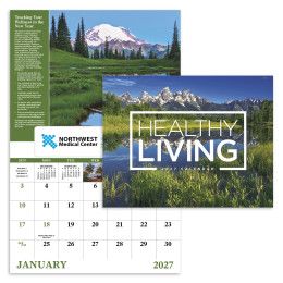 Custom Healthy Living - Window Calendar Custom Healthy Living - Window Calendar