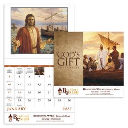 Custom God's Gift - Stapled Calendar Custom God's Gift - Stapled Calendar