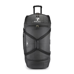 Custom Fairlead 34" Drop Bottom Wheeled Duffel - Mercury/Black Custom Fairlead 34" Drop Bottom Wheeled Duffel - Mercury/Black