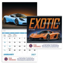 Custom Exotic Sports Cars - Spiral Calendar Custom Exotic Sports Cars - Spiral Calendar
