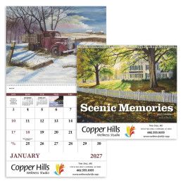 Custom Scenic Memories - Spiral Calendar Custom Scenic Memories - Spiral Calendar