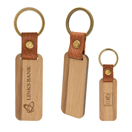 Custom Jarvis Wood Key Ring