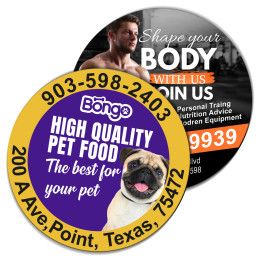 Custom 5.5" Circle Magnet Custom 5.5" Circle Magnet