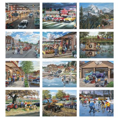 Custom America Remembered Appointment Calendar - Spiral - Month