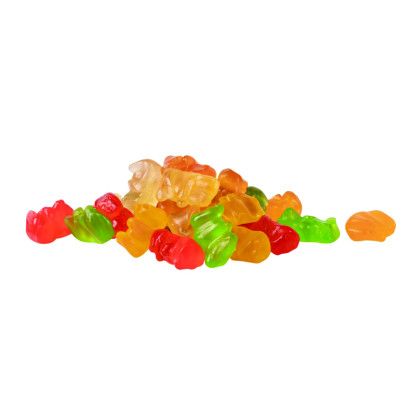 Custom St. Patrick's Day 4 oz. ECO-Digibag with Gummy Bears - Inside View Custom St. Patrick's Day 4 oz. ECO-Digibag with Gummy Bears - Inside View