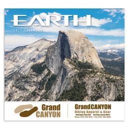 Custom Earth Appointment Calendar - Staped Front view Custom Earth Appointment Calendar - Staped Front view