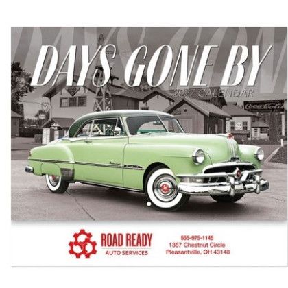 Days Gone By Stitched Wall Calendar Days Gone By Stitched Wall Calendar