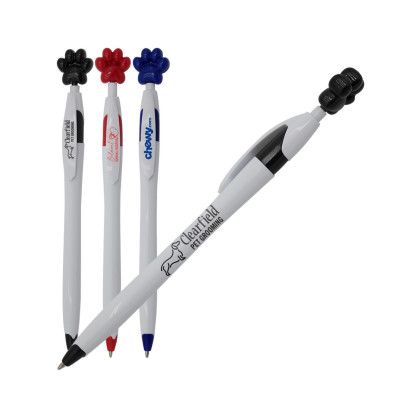 Custom Paw Print Wild Smilez Pen - All Colors