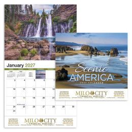 Custom Scenic America Appointment Calendar - Stapled
